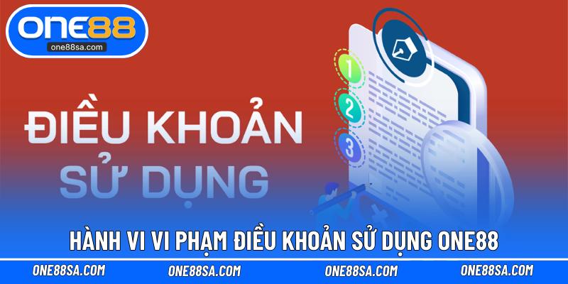Điều Khoản Sử Dụng ONE88 – Hướng Dẫn Cụ Thể Cho Bet Thủ