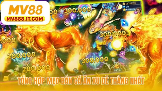 Bắn Cá Ăn Xu MV88 - Đổi Thưởng Tiền Thật Rút Nhanh 3 Phút