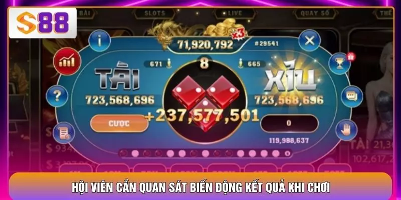 Tài Xỉu S88VIP – Tìm Hiểu Luật Chơi Và Cách Theo Dõi Kết Quả