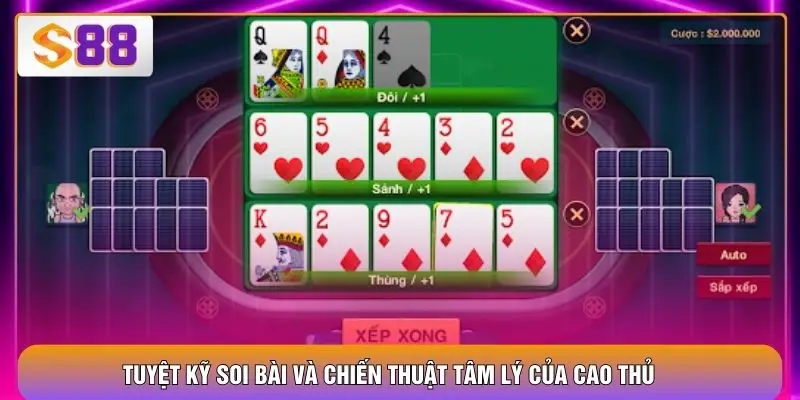 Bài Mậu Binh – 13 Kỹ Thuật Xếp Bài Thần Thánh Cho Newbie